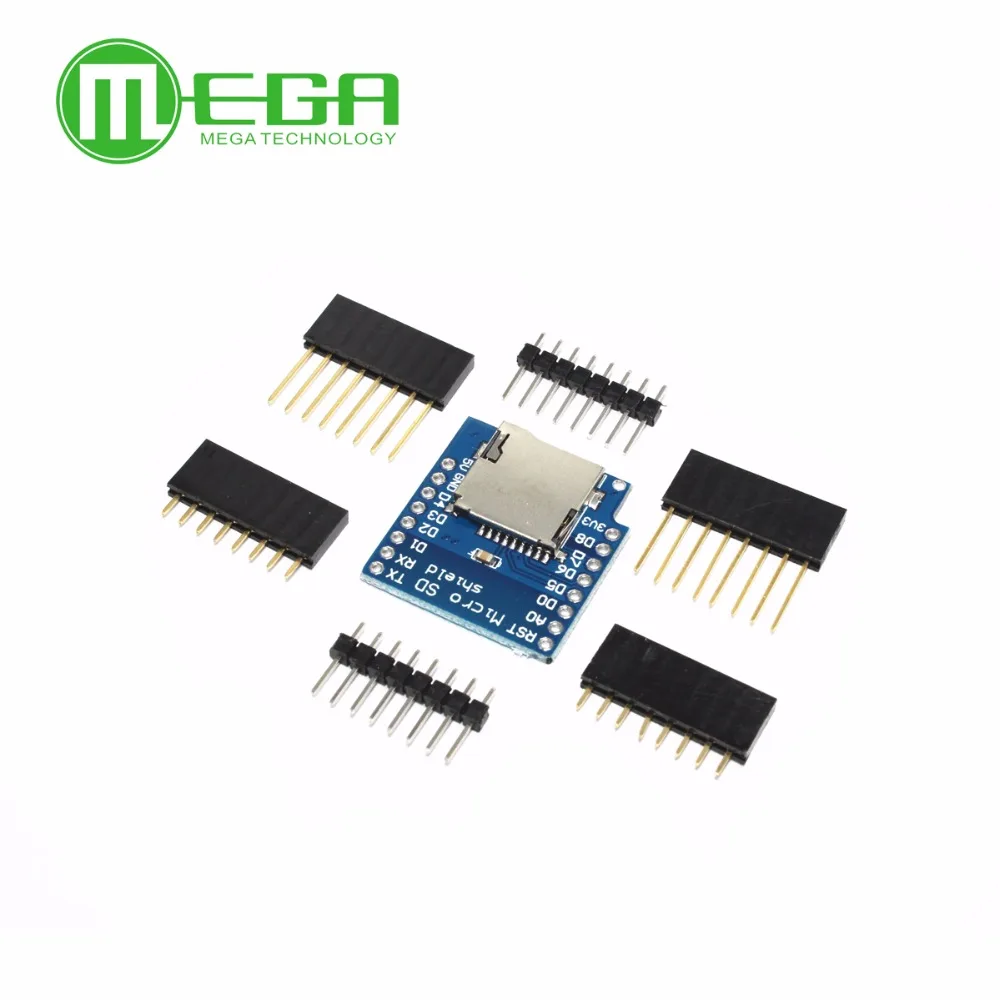 P3-01 .10 шт. щит для карты Micro SD D1 Mini TF WiFi ESP8266 совместимый беспроводной модуль |