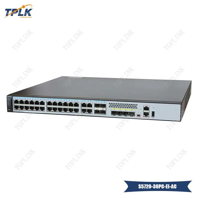 Прямая продажа с фабрики S5720 36PC EI AC переключатели 28 коммутатора Ethernet 10/100/1000 портов