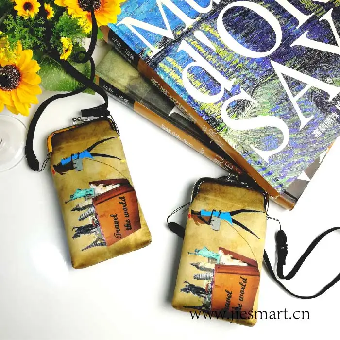 

JIESMART COSMETIC BAG FOR CELLPHONE POUCH STORAGE BAG SUBLIMATION PRINTING OEM