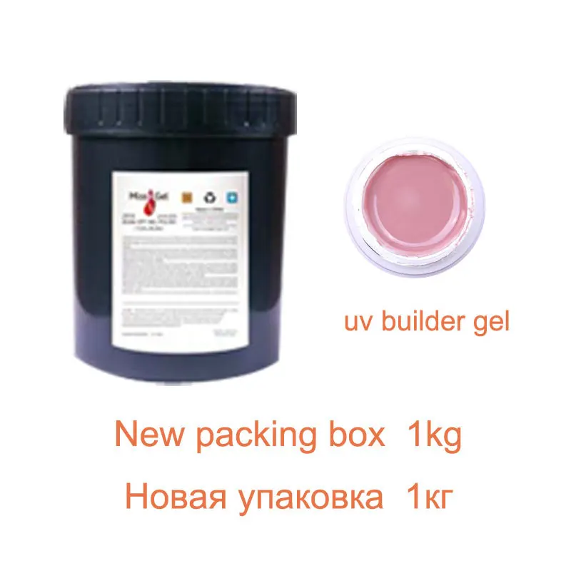 1 шт. 1000 г Missgel прозрачные и розовые акриловые кристаллы для ногтей | Красота