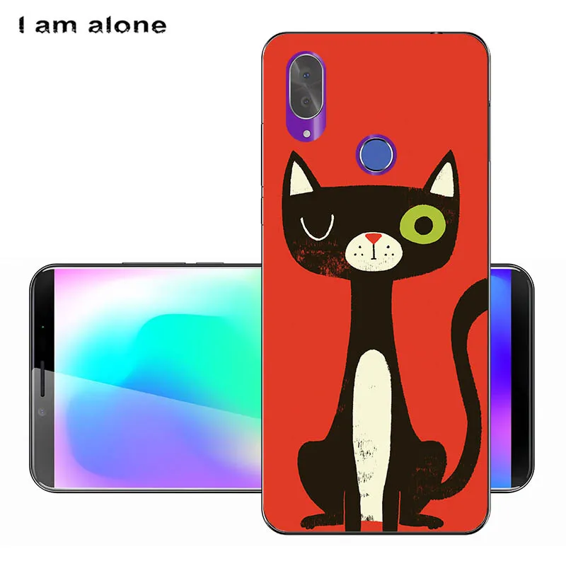 Solf TPU AA62 Чехлы для телефонов I am alone, для Cubot X19, 5,93 дюйма, мягкие, TPU, для мобильных телефонов, милые, модные, с мультяшным принтом, для Cubot X19, сумки - Цвет: Solf TPU AA62