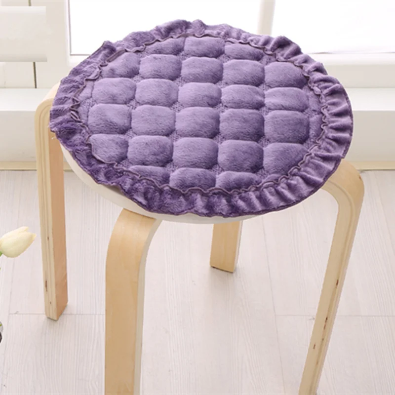 Круглые утолщенные подушки для стульев домашний декор коврик пола диаметром 30 50