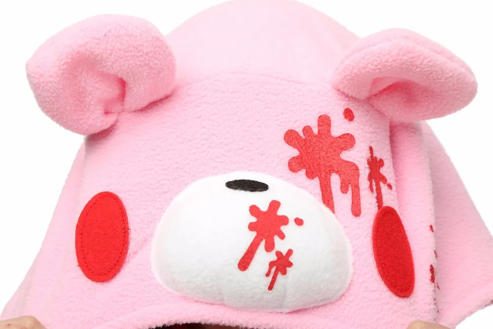 Рождественский подарок на Хэллоуин день рождения розовый с изображением мишки