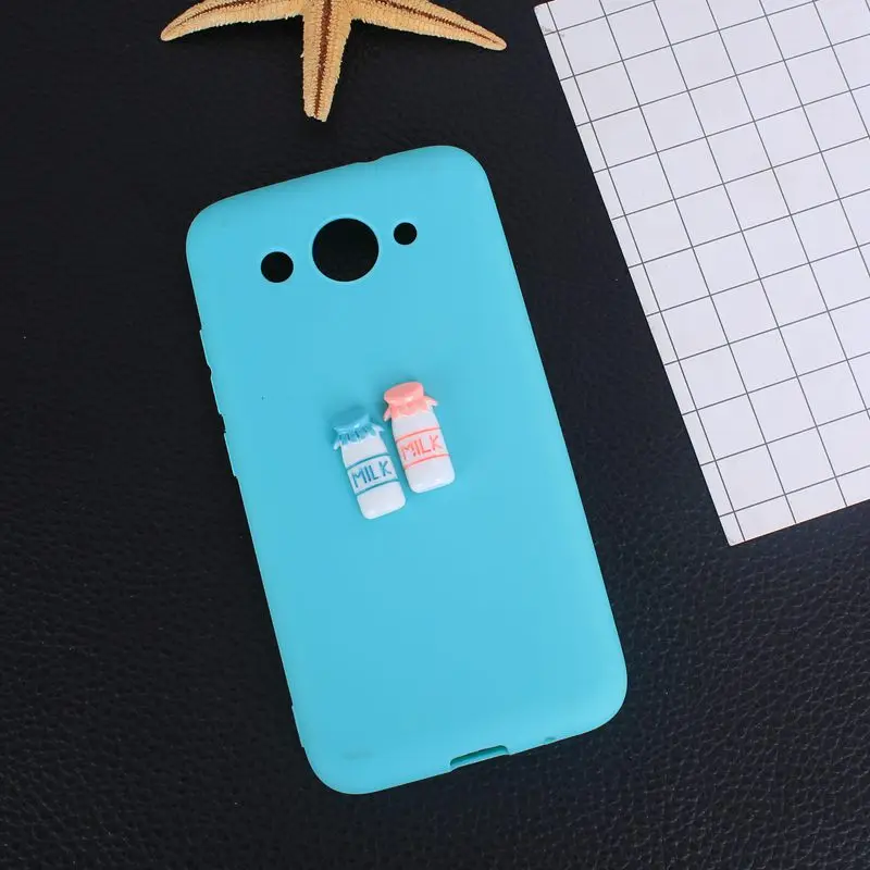 Phone Case For Huawei P10 Lite 3D Ice Cream Macarons Candy color soft silicon case for huawei p9 p8 lite 2017 Y3 Y5 Cases |