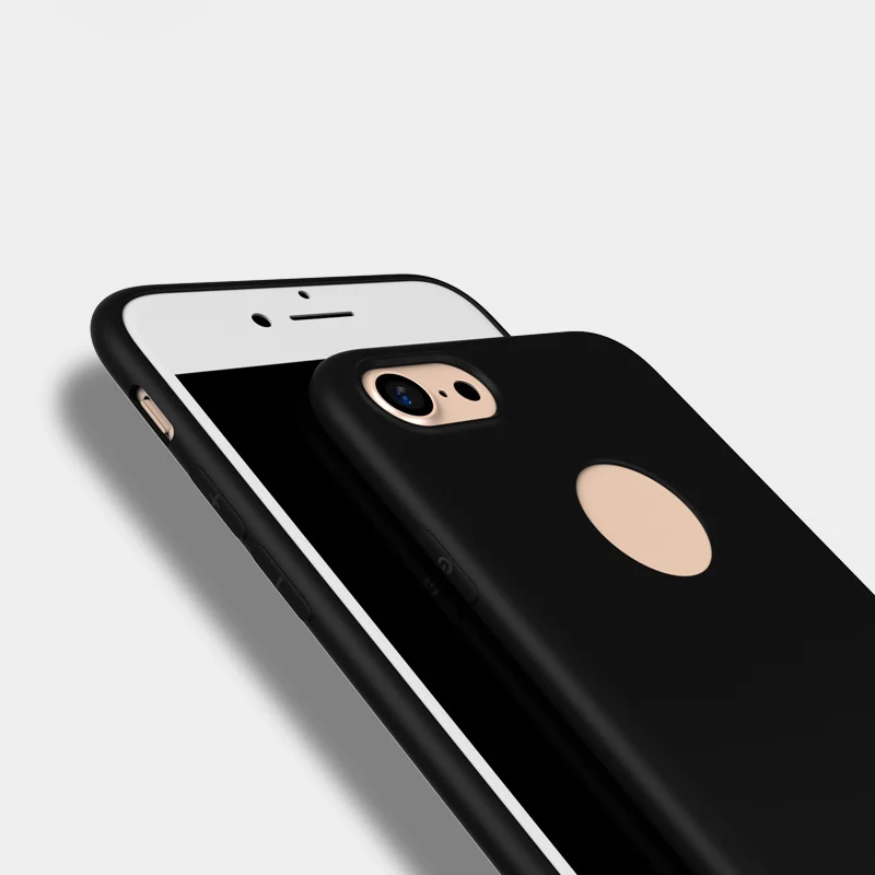 Мягкий матовый чехол из ТПУ для iphone 7 6S Plus 0 6 мм 50 шт./лот ультратонкий гелевый