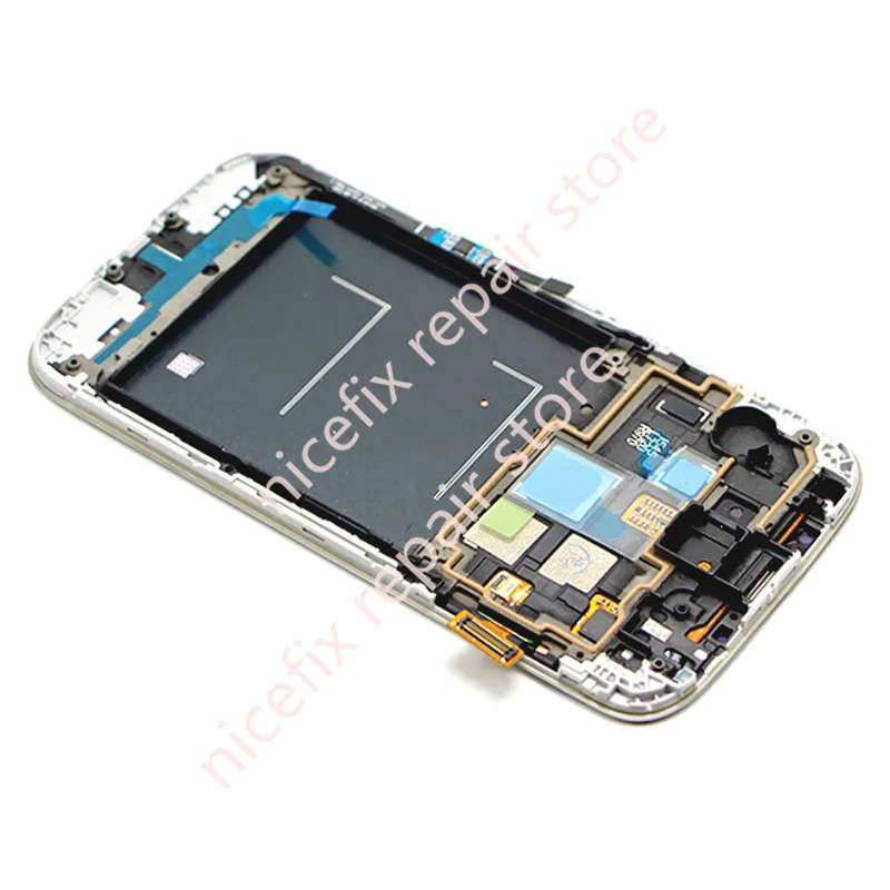 I337 i9505 i9500 i545 m919 E300S LCD для Samsung S4 Lcd сенсорный экран дигитайзер с рамкой в сборе