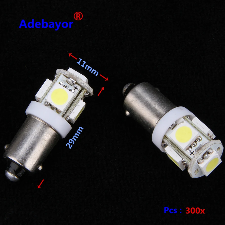Светодиодсветильник пы 300X T11 BA9S 5 SMD 5050 5SMD T4W 1445 Q65B H6W 182 53 57 автомобильные индикаторы