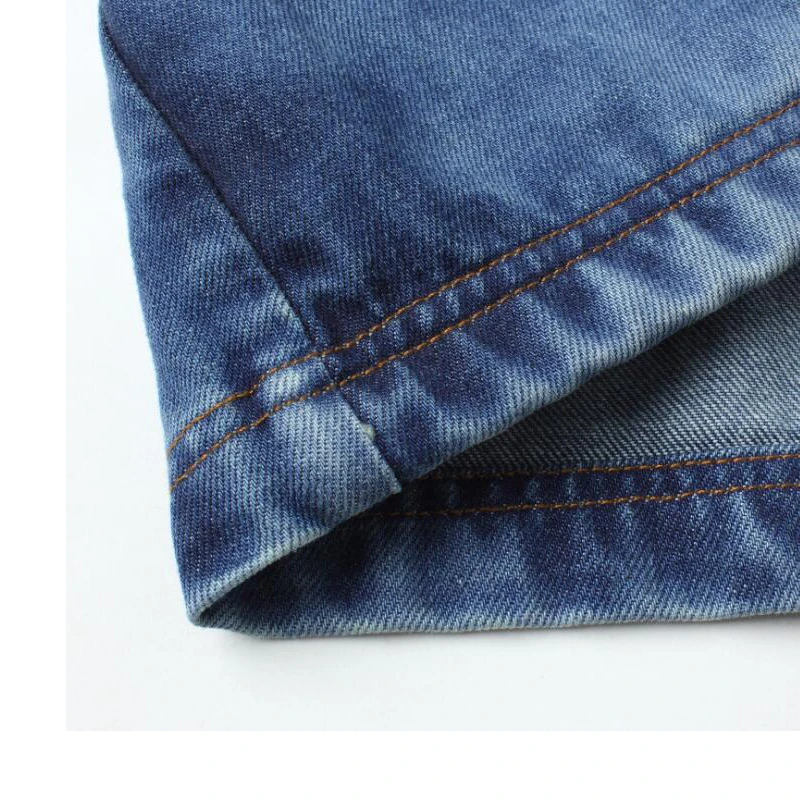 

MKASS New Jeans Blazer Men Cotton Cowboy Jacket Denim Jacket Men Blazer Suits For Men Jaqueta Brand-Clothing Fashion M-4XL HOT