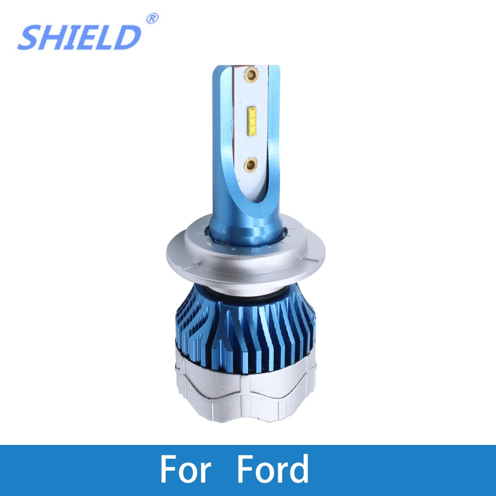 2 шт. комплект Автомобильных СВЕТОДИОДНЫХ Фар H4 H7 led 9006 9005 H1 H3 H11 6000K 12000LM CSP чипы для