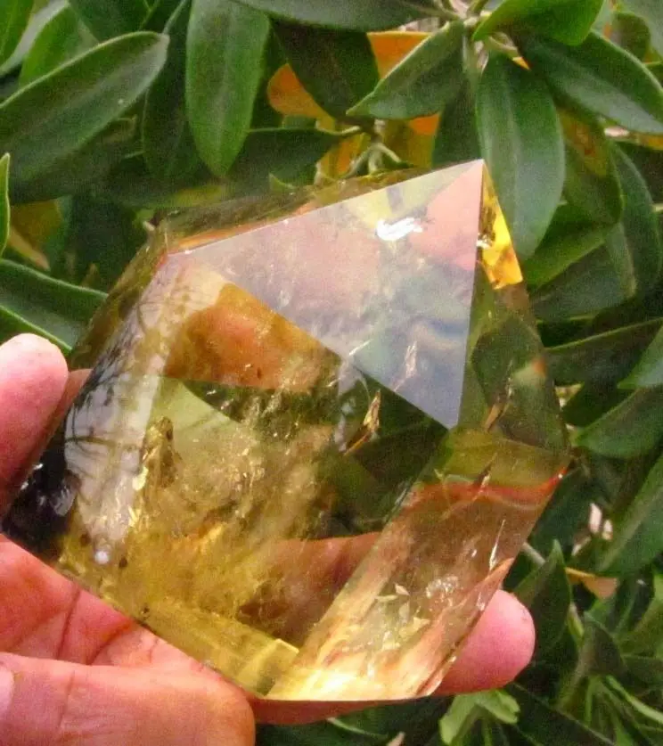 

AAA NATURAL CITRINE SMOKY QUARTZ CRYSTAL POINT Healing
