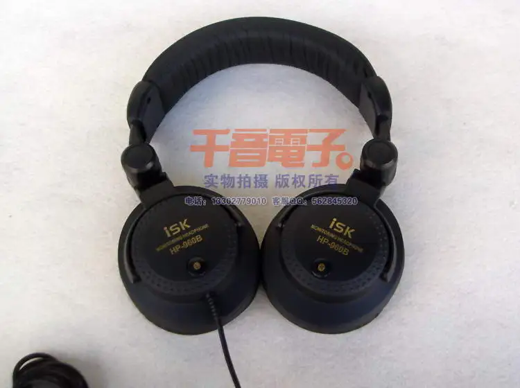 ISK HP-960B HP960B оголовье наушников Auriculares студийного монитора динамические стерео-DJ гарнитура HD гарнитура Шумоизолирующий наушник