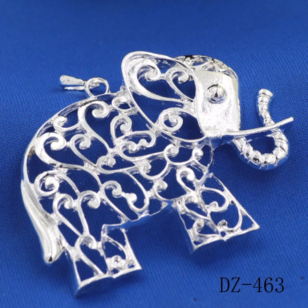925 sterling silver pendant Europe and the United States to restore ancient ways is hollow-out elephant man | Украшения и
