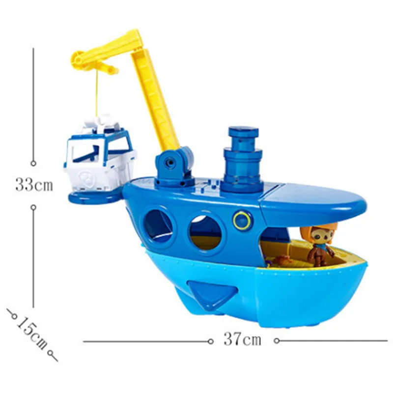 Octonauts пляжная игрушка большой корабль со звуком и светом набор гигантский