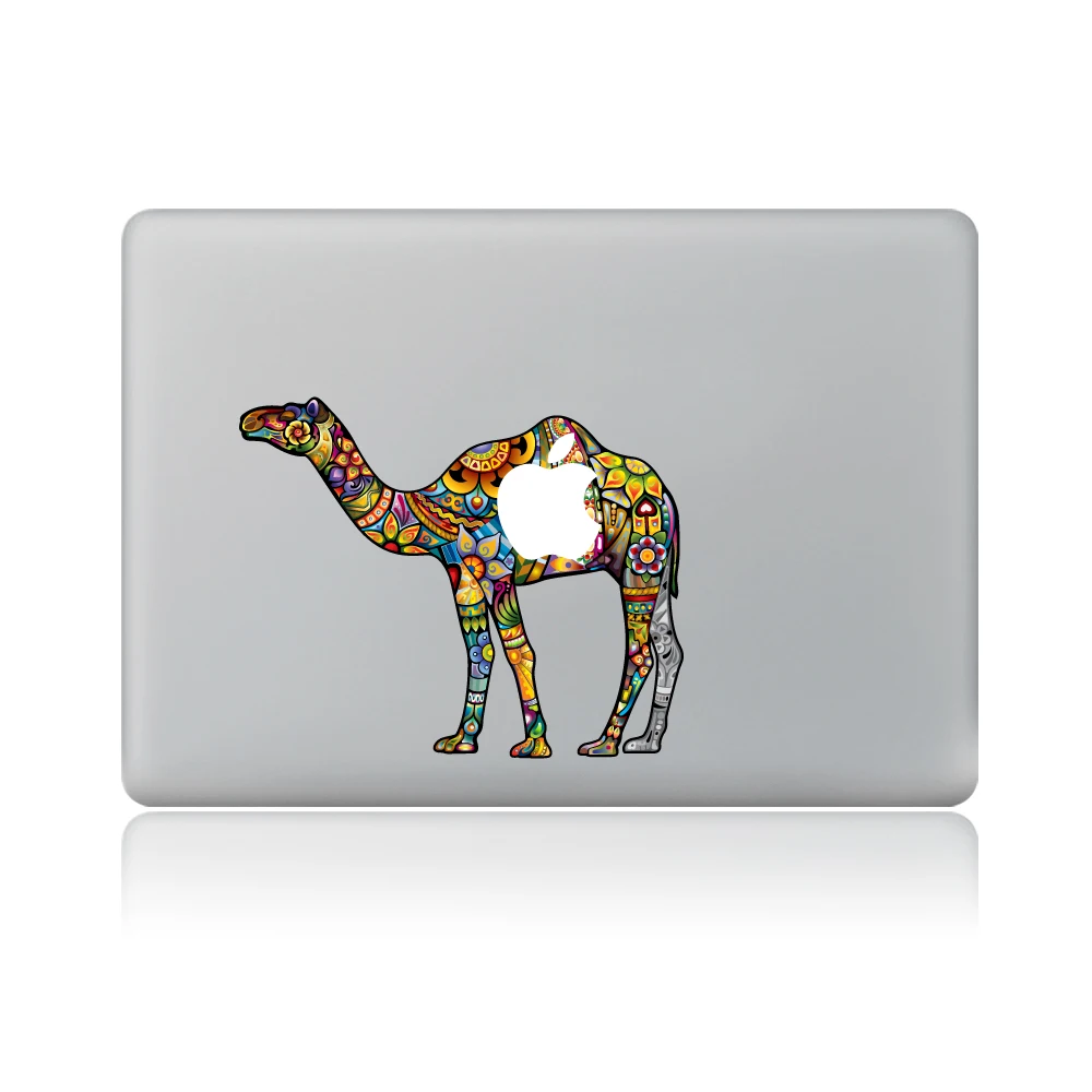 Экзотическая верблюжья Виниловая наклейка для ноутбука macbook Pro Air 13 дюймов