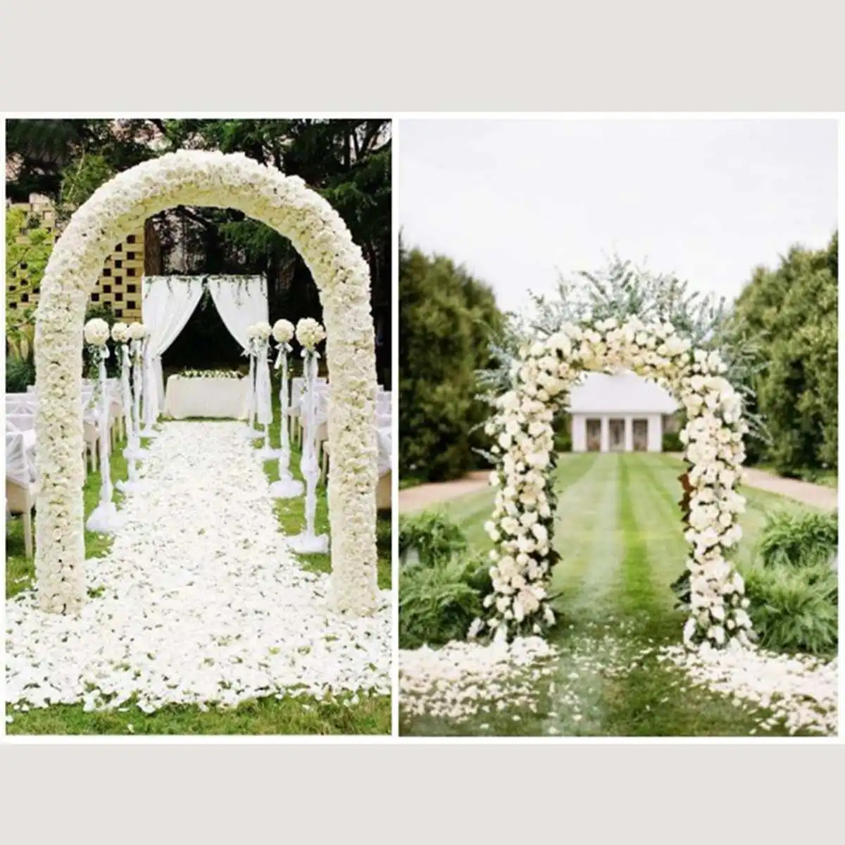 DIY Iron Wedding Arch Decorative Garden Backdrop Pergola Stand Flower Frame For Marriage birthday wedding Party Decoration