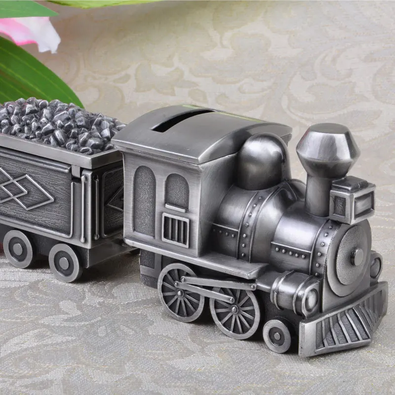 Винтажный Декор для дома Ретро дизайн со шлейфом Копилка настольные