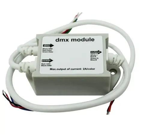 Модуль rgb dmx для LN DMXMODEL 3CH LV преобразование сигнала 512 в pwm сигнал к драйверу