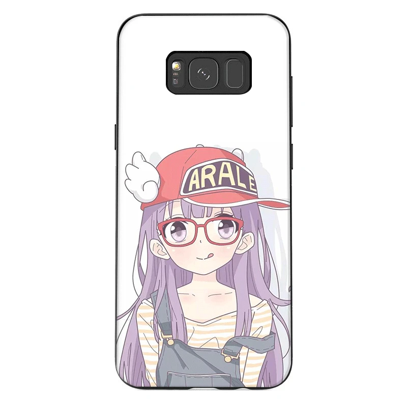Чехол для телефона из мягкого ТПУ Samsung M10 M20 M30 M40 S6 S7 Edge S8 S9 S10 S10E Plus Note 8 9 10 аниме