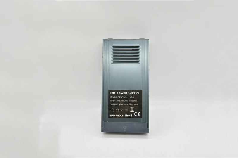 SANPU непромокаемые Питание 24V 350W 15A безвентиляторный тихий постоянного Напряжение DC24V светодиодный драйвер 220-240VAC для 24VDC трансформатор IP63