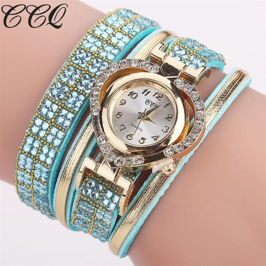 CCQ Брендовые женские Часы повседневные наручные часы с браслетом модные
