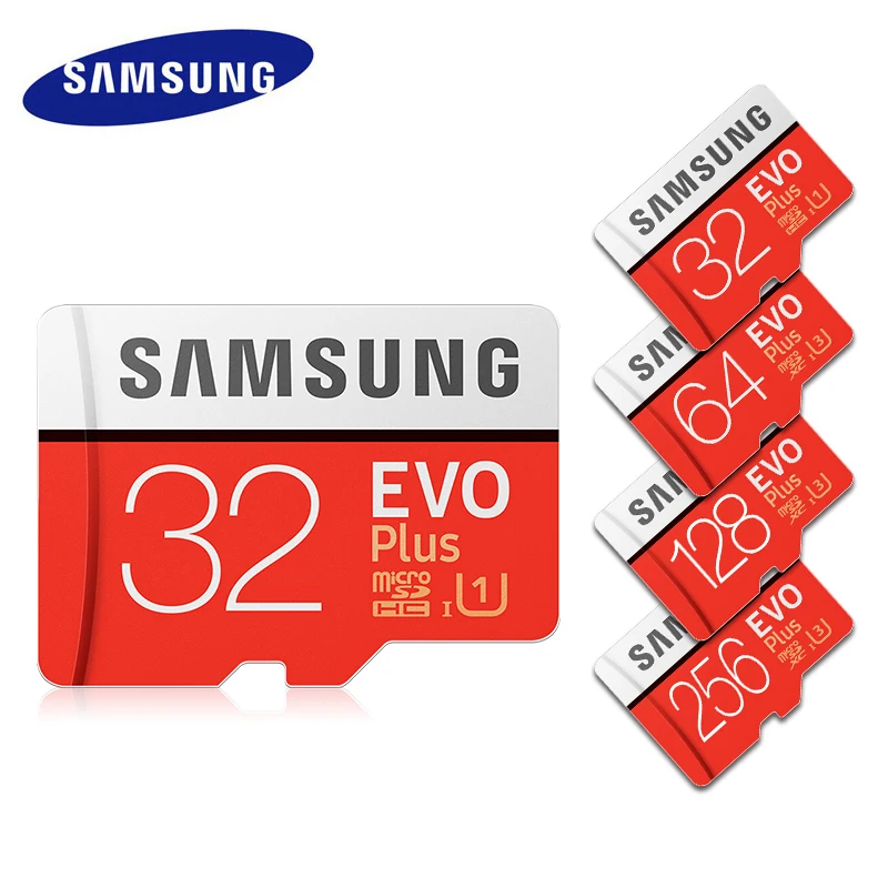Карта памяти EVO UHS-3, 256 ГБ, 128 ГБ, 64 ГБ, Micro sd карта, 32 ГБ, класс 10, U1, флеш-карта TF, карта памяти Microsd, sd-карта s, высокая скорость для 4K
