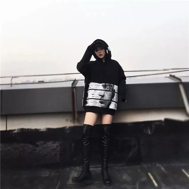 Women Hoodies Hip Hop Fashion Headwear Sweatshirts Hoodie Us size S-XL | Женская одежда