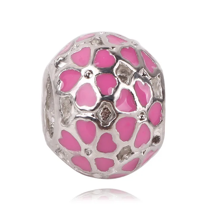 C154 AIFEILI, новинка, сделай сам, браслет Pandora, ювелирное изделие, европейский шарм, милая девушка, индивидуальная бусина, подарок, животное, кролик, собака, ретро, серебряная свинка - Цвет: C154