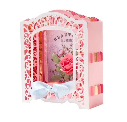 3D формовочная коробка металлические Вырубные штампы для рукоделия бумажные