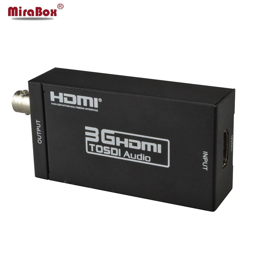 Mini HDMI для SDI Конвертер Адаптер 3 Г HD вождения Мониторы с адаптером Питания ЕС США