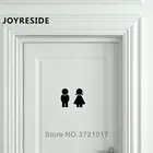 Наклейки на унитаз с узором для мальчиков и девочек, наклейки на стену, виниловые наклейки на стену, домашние ванные комнаты, знак, двери, наклейки на выбор M099