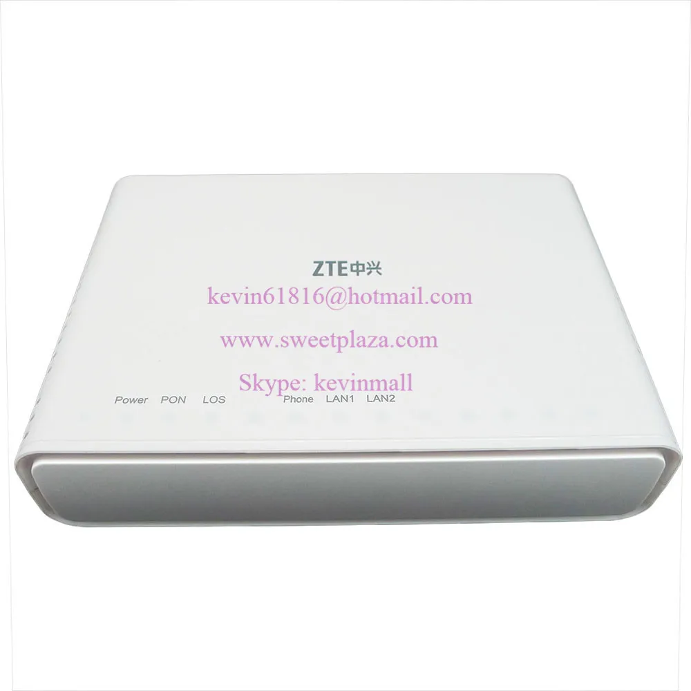 ZTE ZXHN F612 SC/APC GPON Оптическая сеть ONU с 2 портами ethernet и 1 голосовым горшком Версия