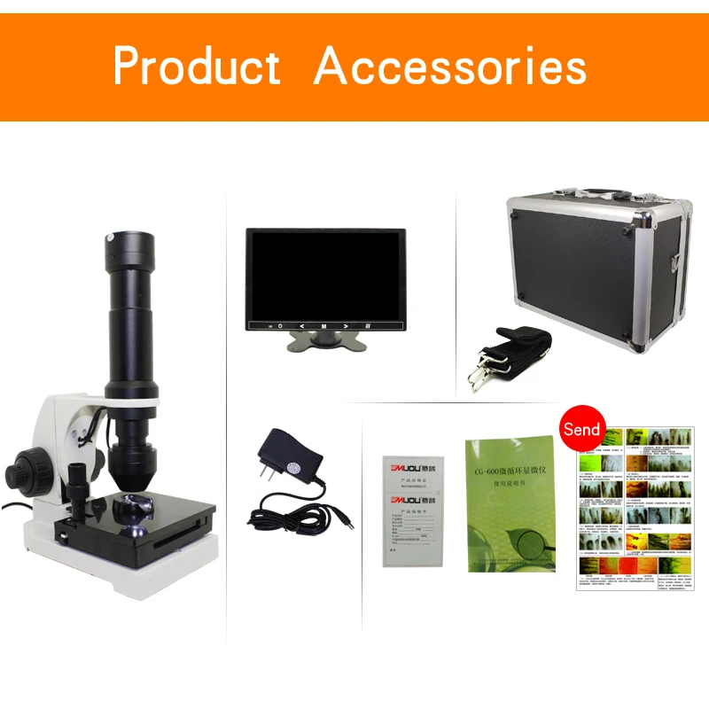 Эксклюзивный! Микроскоп с капиллярной микроциркуляцией микроскоп USB для