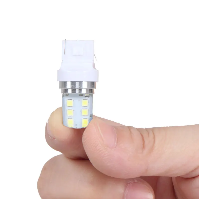 Оптовая продажа 7440 2835 12SMD автомобильный canbus светодиодный силикагелевый задний