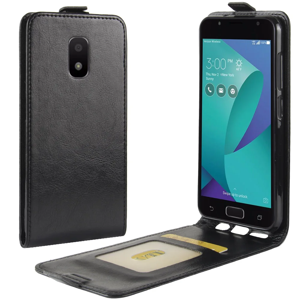 Чехол V500KL для ASUS ZenFone V Live стильные чехлы книжки кожаные толстые однотонные с