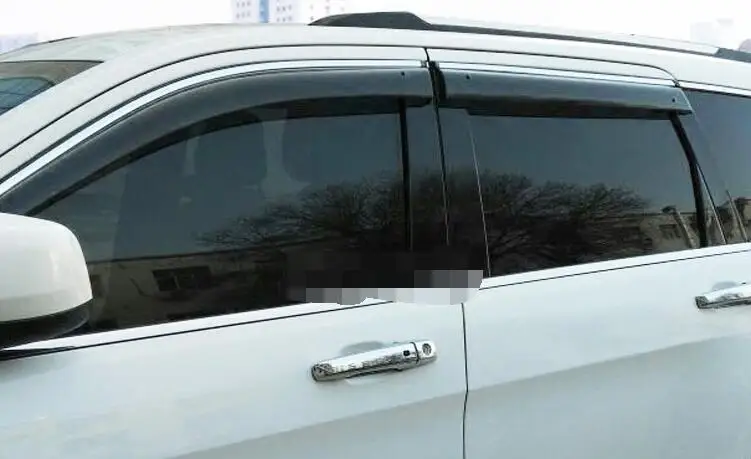 Для Jeep Grand Cherokee 2011 Пластик оконный козырек Vent Оттенки Защита от солнца Дождь