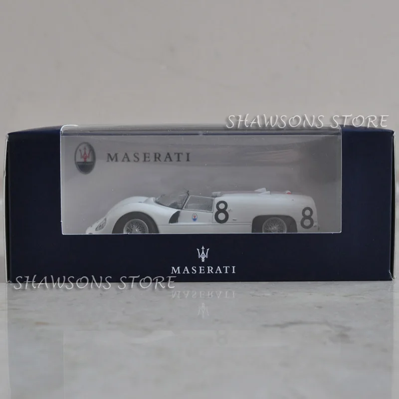 Модели Игрушек LEO 1:43 винтажный гоночный автомобиль Maserati Tipo 65 24h du Mans 1965 копия