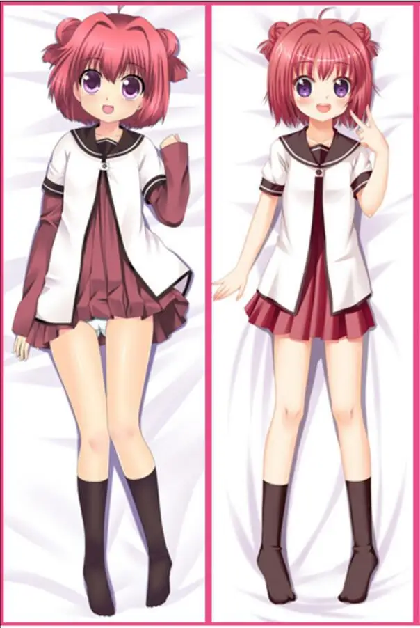 Японские Аниме подушки Yuruyuri персонажи сексуальной девушки Akaza Akari otaku Dakimakura