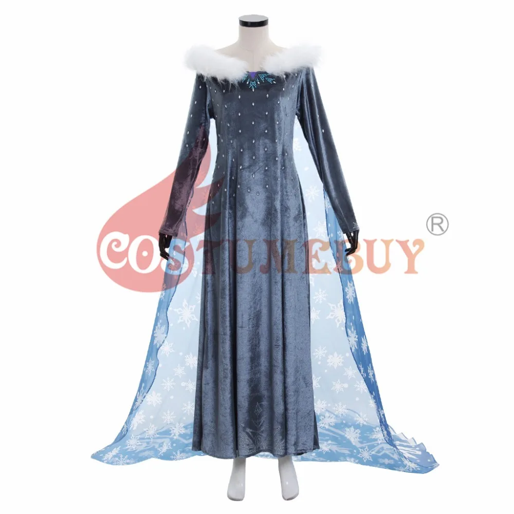 Costumebuy, костюм Олафа, платье принцессы Эльзы, платье Анны, Снежной королевы, карнавальный костюм для взрослых женщин и девочек, карнавальный костюм на Хэллоуин