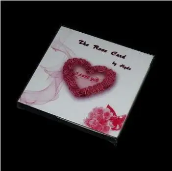 

The Rose Card By Hyde (Gimmick+DVD) - Card Magic Trick,Close Up Magic Props,Illusions,Mind Magia,Toys