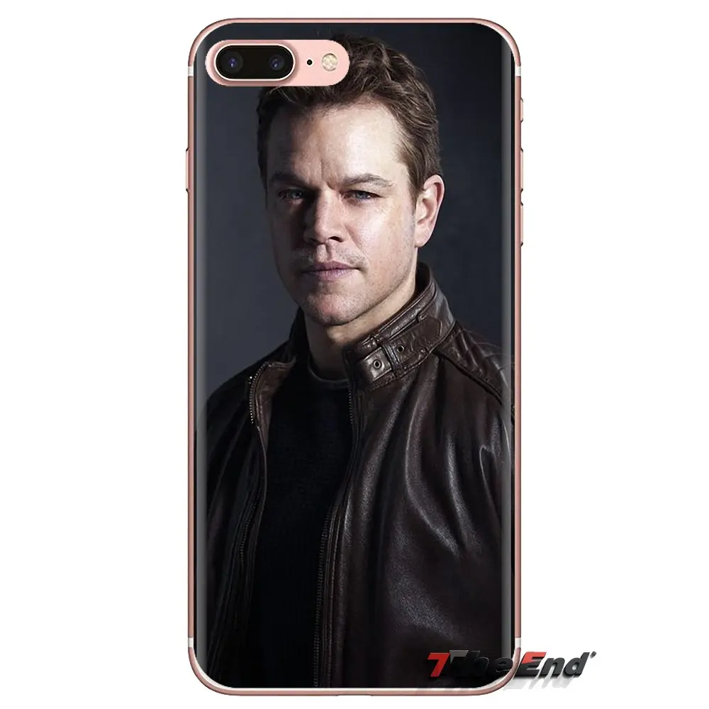 Transparent TPU Housing Matt Damon USA voice actor For Huawei Nova 2 3 2i 3i Y6 Y7 Y9 Prime Pro GR3 GR5 2017 2018 2019 Y5II Y6II |