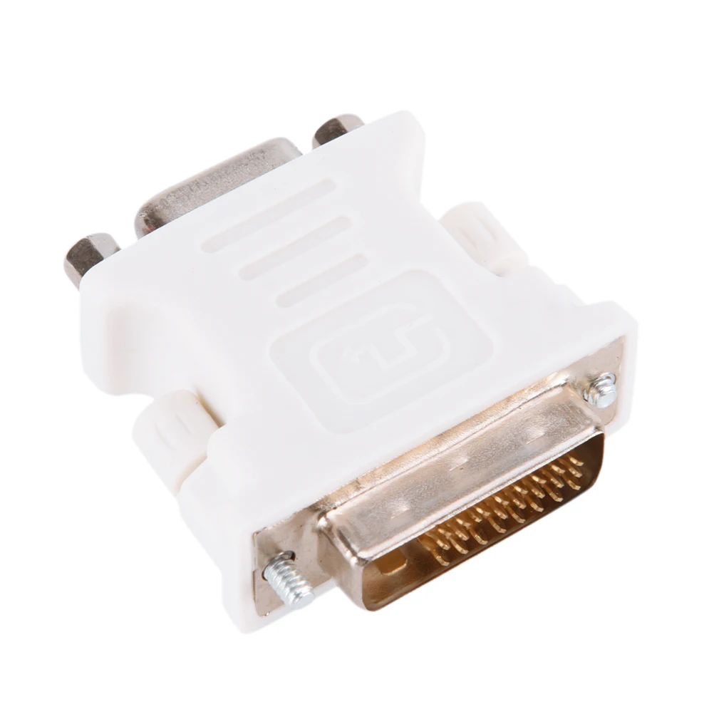 DVI 24 + 1 Pin D M для VGA F адаптер видео монитор компьютера Адаптер 25 (Dual Link) мужчина до 15
