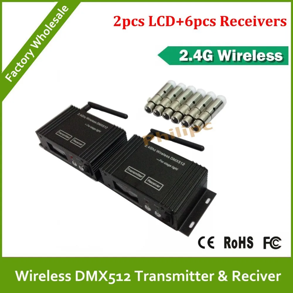 

DHL быстрая Бесплатная доставка беспроводной dmx светодиодный контроллер 3-контактный XLR DMX512 беспроводной приемник/передатчик
