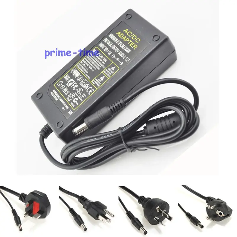 AC100 240V DC 12V 3A 36W адаптер питания с EU/US/AU/UK штепсельным кабелем для светодиодной