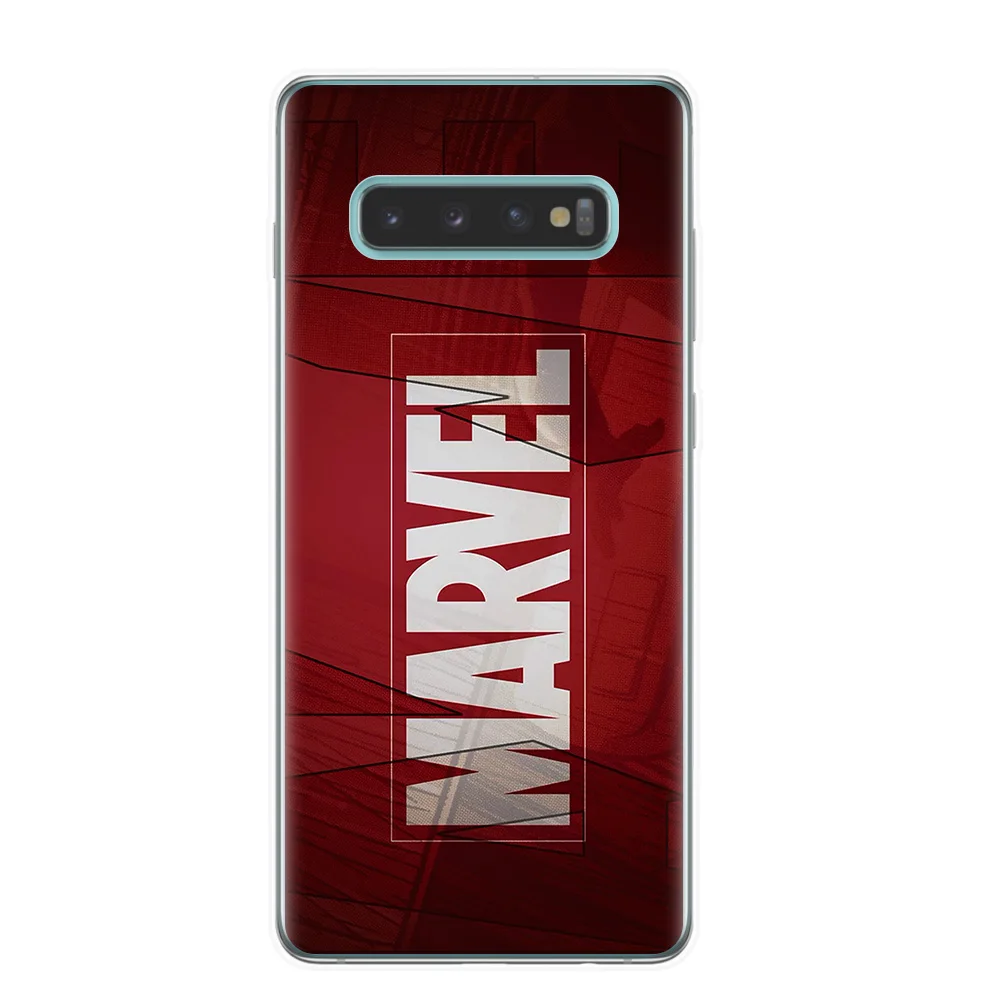 Marvel Мстители Герои комиксы коллаж чехол для телефона samsung Galaxy S10 Lite S10E S10 Plus M10 M20 Чехол Мягкий ТПУ силиконовый чехол
