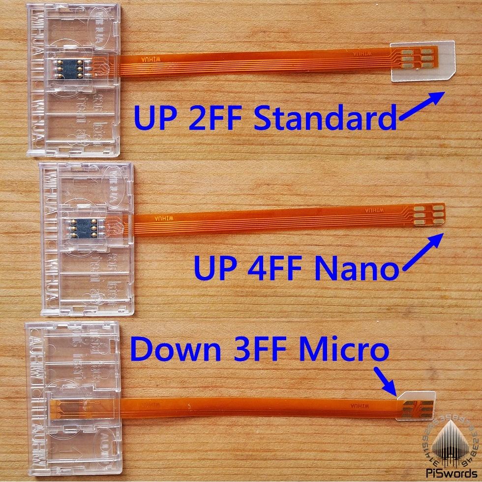 Конвертер smartcard в nano sim micro u карту стандартная карта адаптер 2FF 3FF 4FF конвертер|nano