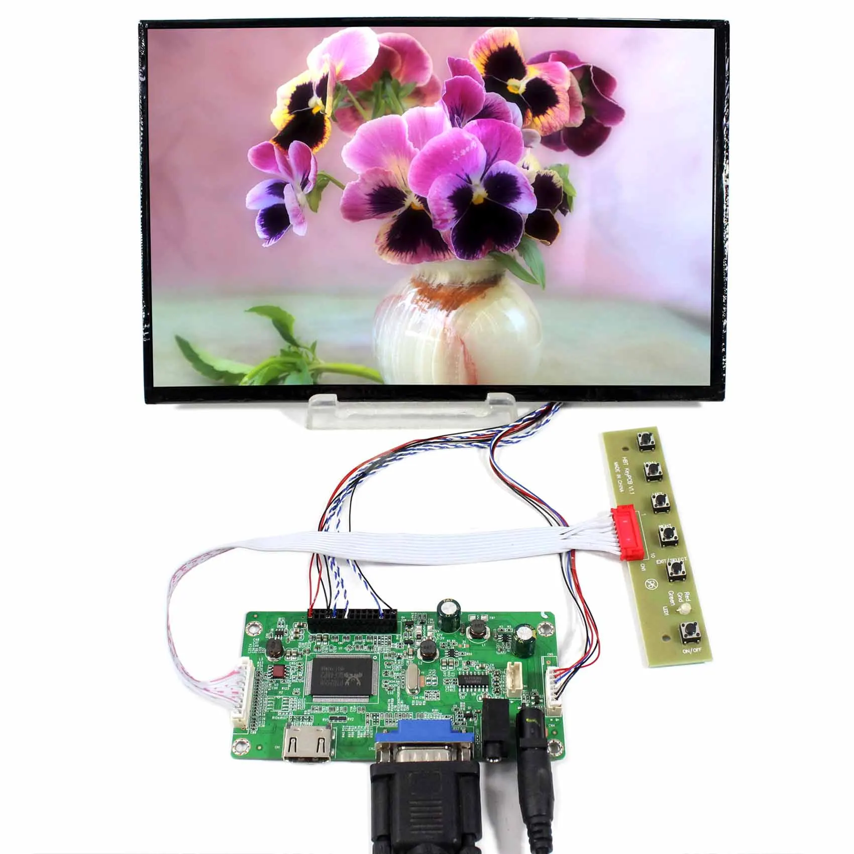 10 1 &quotB101UAN01.A HD MI VGA ЖК дисплей плата контроллера дюймов Экран 1920X1200 Разрешение
