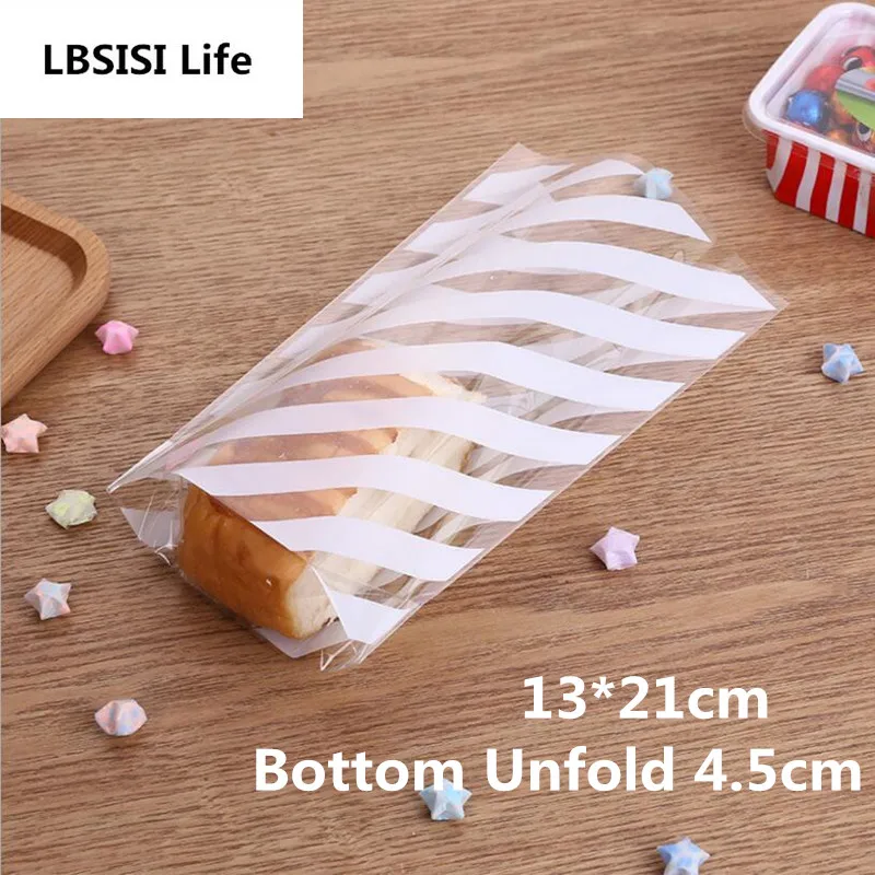 Самостоятельные прозрачные белые точки в полоску для вечерние печенья конфет