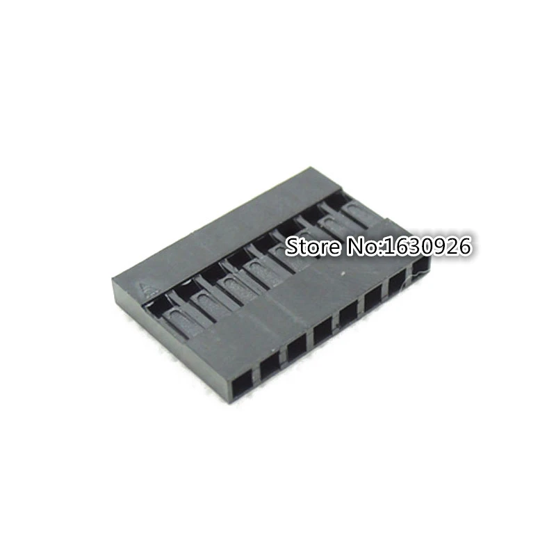 

100 set 2.54mm10P 10Pin Dupont Connector Dupont Plastic Shell Plug Dupont Jumper Wire Cable Pin Header