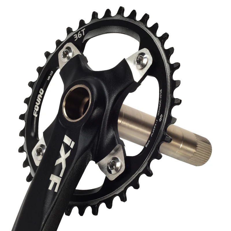 Fovno 7 12 скоростной шатун велосипедная цепь колеса MTB для горного велосипеда bcd104мм