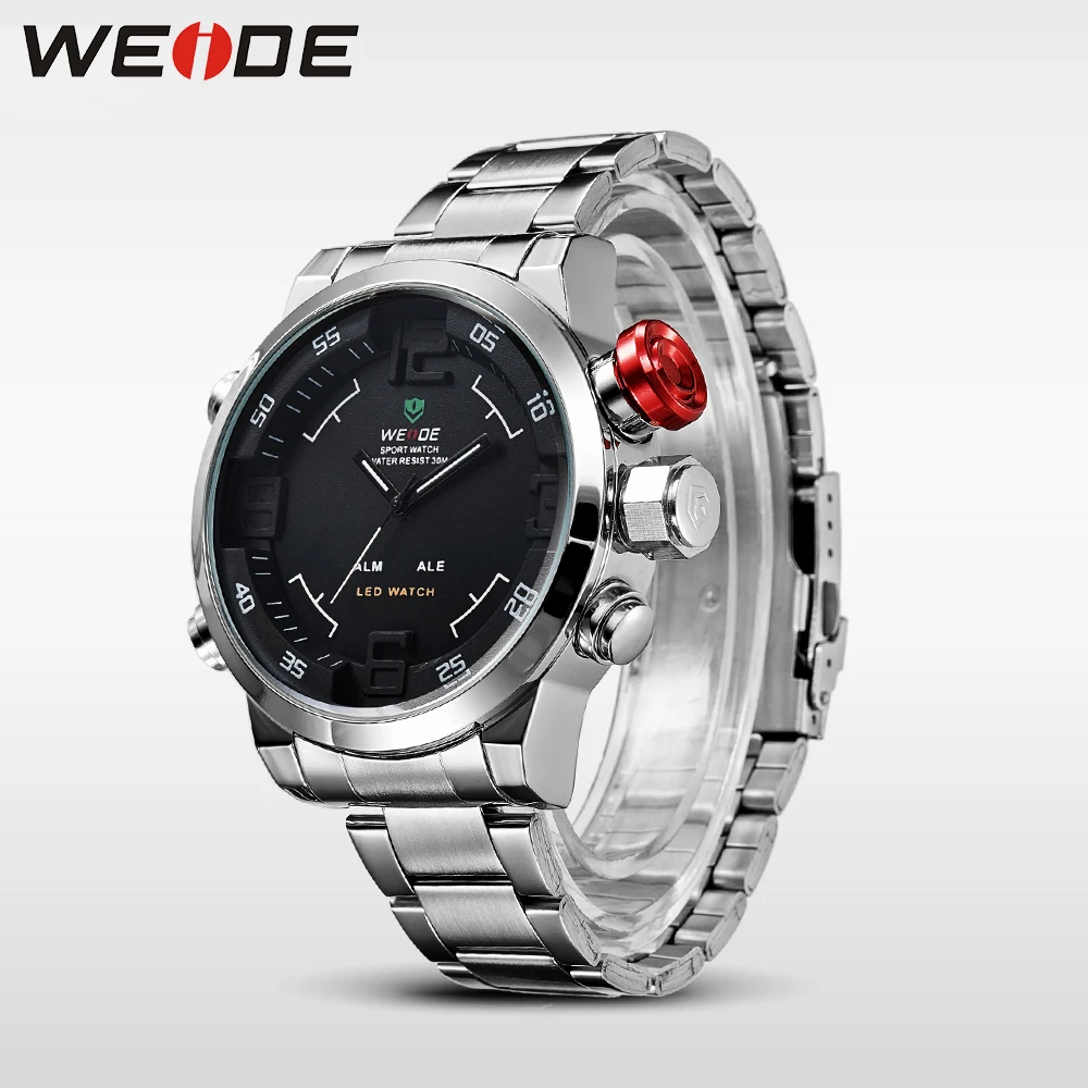 Weide известный тегов мужские часы мужчин лучший бренд класса люкс - цифровой из